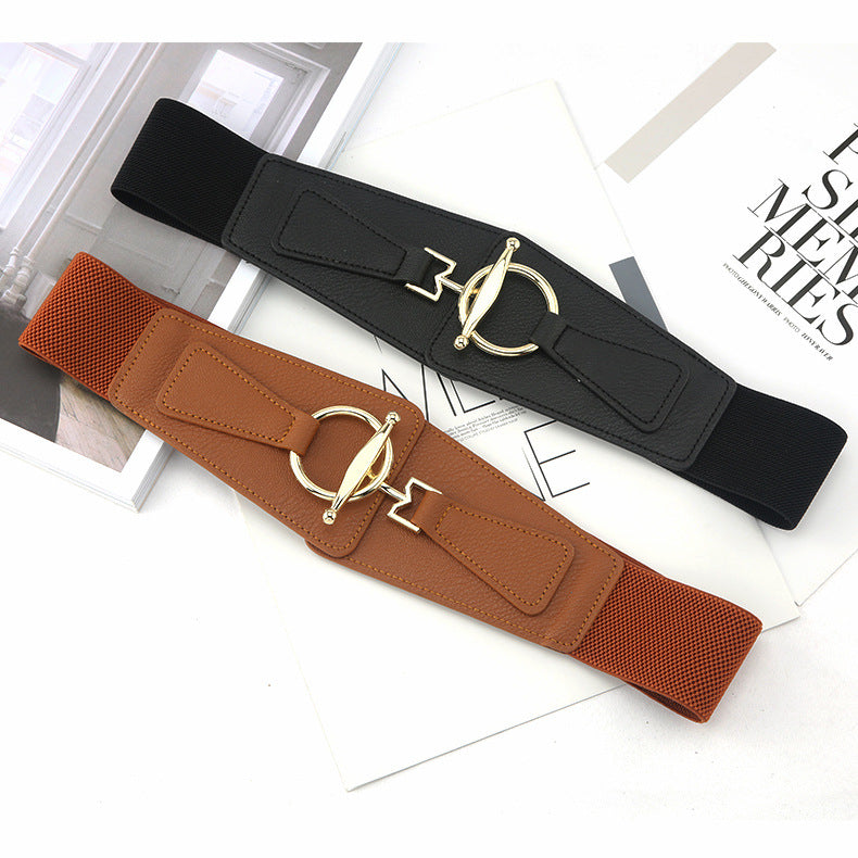 Whoelsale Elastic PU Coat Waist Cover